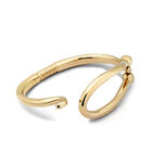 Bangle bracelet with large link