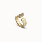 Ring with topaz