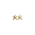Small starfish earrings