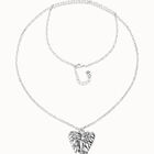 Long necklace with wing detail
