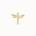 Dragonfly Single Stud Earring