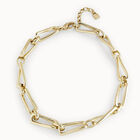 necklace with square links