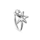 Bangle bracelet with starfish