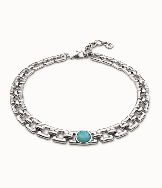 Necklace Linda, Silver, large