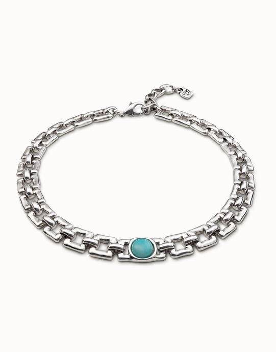 Necklace Linda, Silver, large