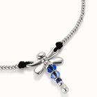 Short pendant necklace with dragonfly