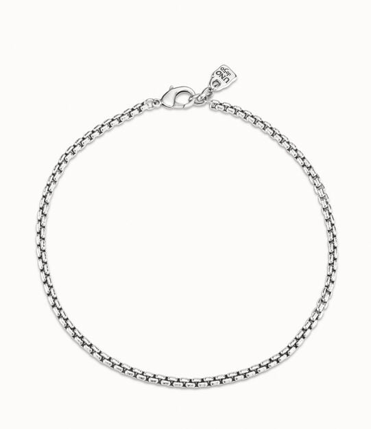Link chain necklace, Silver, large
