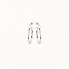 Open hoop earrings