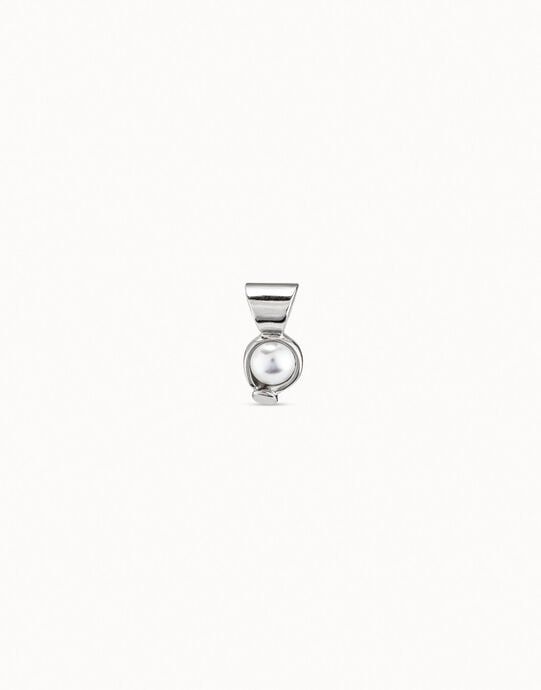 Charm with pearl