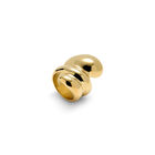 Rounded spiral ring