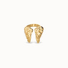 Ring with wing design