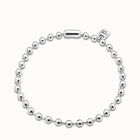 Short beaded necklace with padlock