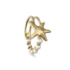 Bracelet with pearls and starfish