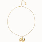 Short pendant chain necklace with small eye