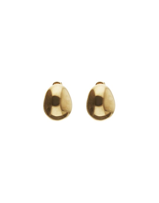 Oversized Teardrop Stud Earrings