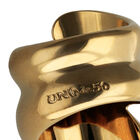 Rounded spiral ring
