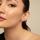 Pendientes ba&ntilde;ados en plata de ley PEN0926MTL000
