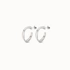 Open hoop earrings