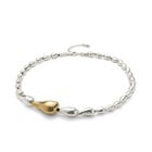 Necklace with linked drops