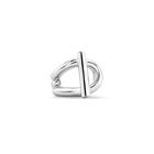 Anillo ba&ntilde;ado en plata de ley