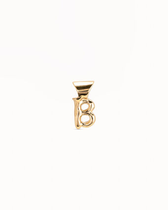 18K gold-plated Personalization collection charm