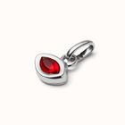 Charm with red crystal