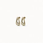Earrings with 2 overlapping links