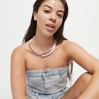 Sculpted Choker Necklace