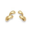 Chunky Double Teardrop Earrings