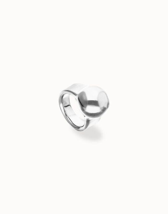 Ring with sphere shape