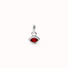 Charm with red crystal