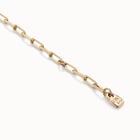 Long link chain charm necklace