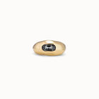 Ring with crystal