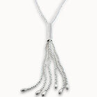 Long chain pendant necklace