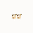 Square stud earrings
