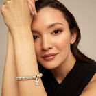 Beaded stretch bracelet
