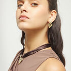 Small heart stud earrings