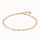 Short link chain charm necklace