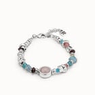 Beaded bracelet  with crystals