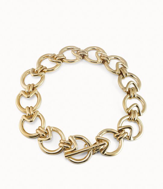 Necklace GameOf3, Golden, large