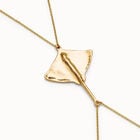 Body chain with manta ray