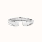 Bangle bracelet with square shape