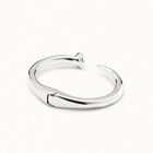 Nail shaped bangle bracelet
