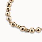 Beaded charm bracelet