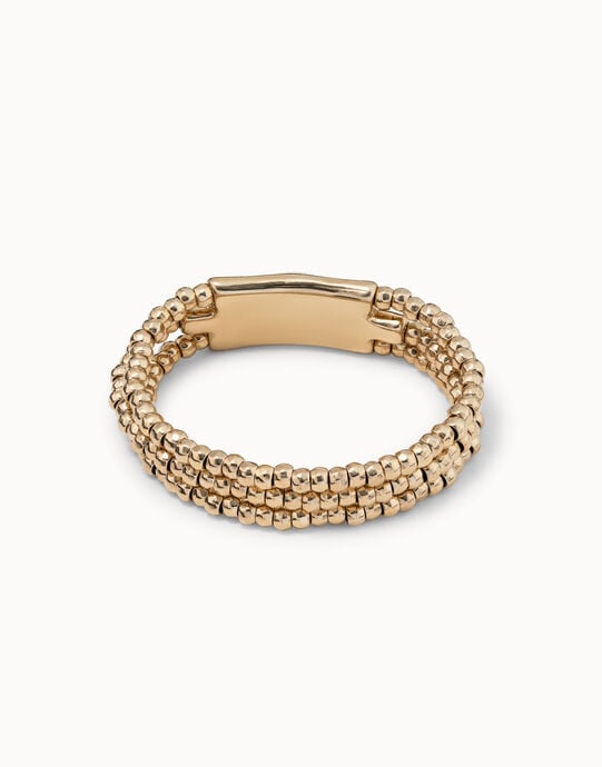 Bracelet waterfalls, Golden, large