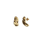 Chunky Twisted Stud Earrings