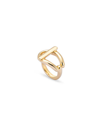 18K gold-plated ring
