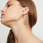 Triple-Curve Stud Earrings