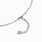 Short oval link chain necklace
