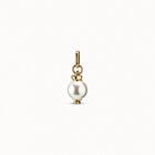 Charm with white pearl